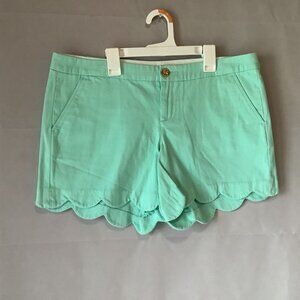 **Lilly Pulitzer** Scallop Hem Shorts 10